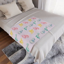 Load image into Gallery viewer, Baby Dinos Minky Blanket