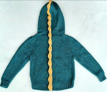 Load image into Gallery viewer, Baby Alpaca Dino Hoodie