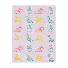 Load image into Gallery viewer, Baby Dinos Minky Blanket