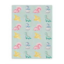 Load image into Gallery viewer, Baby Dinos Minky Blanket
