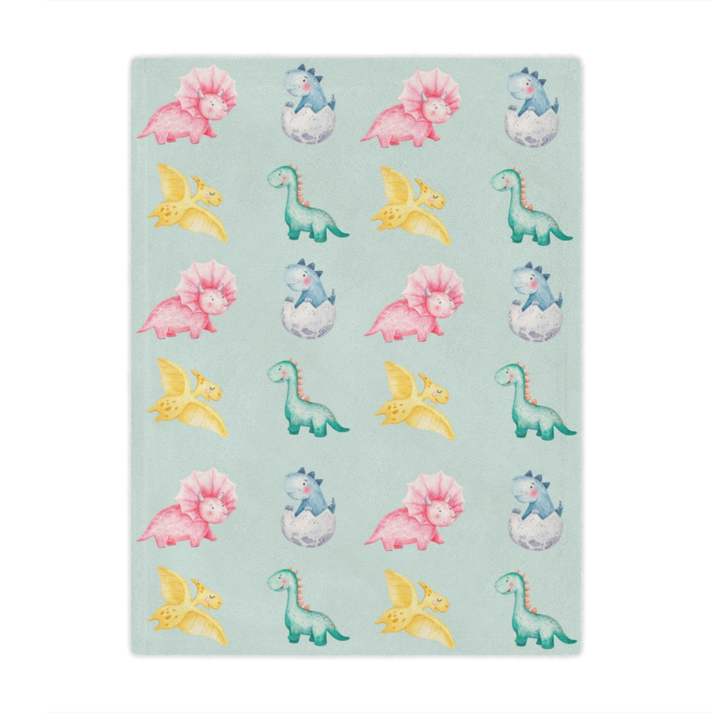 Baby Dinos Minky Blanket