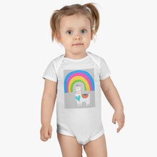 Load image into Gallery viewer, Alpaca Organic Baby Bodysuit
